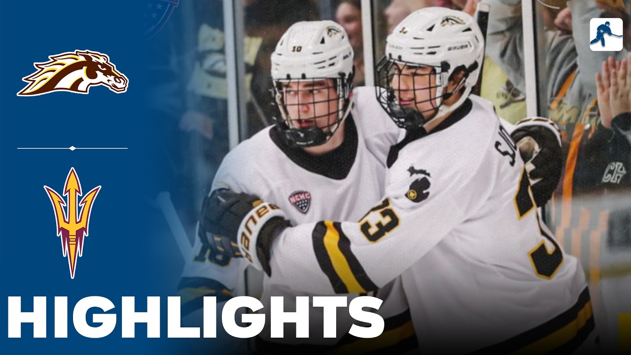 Western Michigan vs Arizona State | NCAA College Hockey | Highlights - February 14, 2026