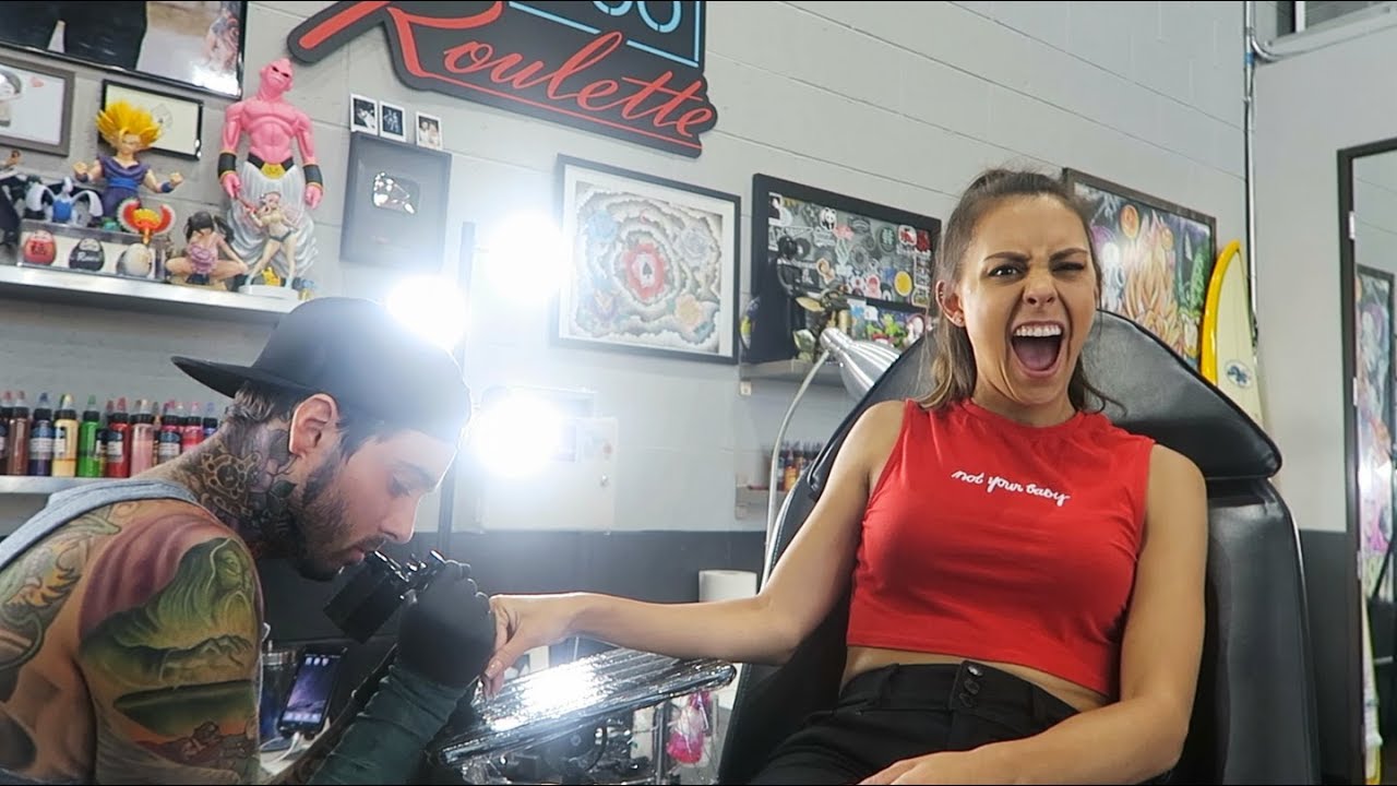 GETTING MY FIRST TATTOO FT. ROMEO LACOSTE!