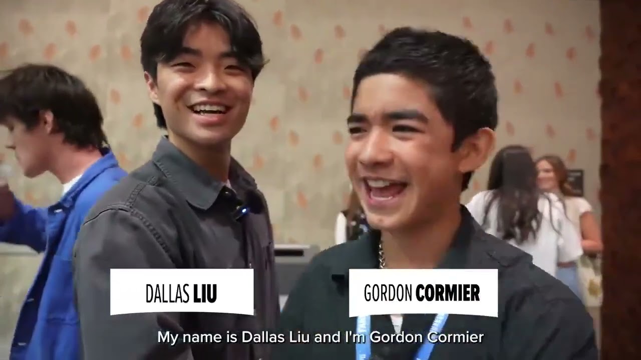 A new Dallas Liu and Gordon Cormier vlog just dropped. Check @FANEXPOHQ for the full video