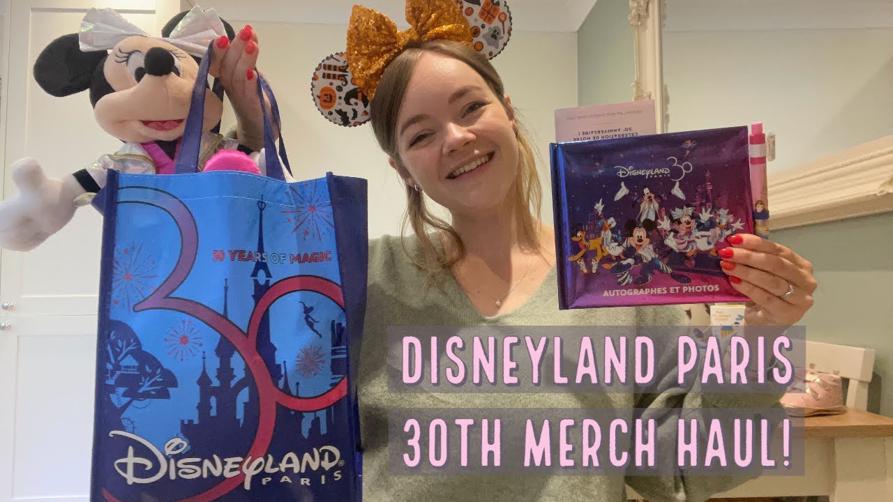 Disneyland Paris Haul! | 30th Anniversary Merch | September 2022