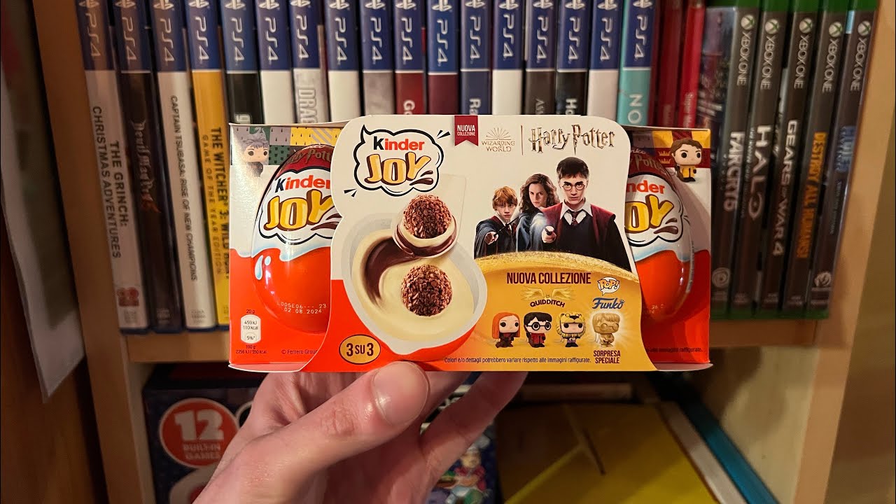 NUOVA COLLEZIONE Kinder Joy Funko Harry Potter 2024 - Quidditch