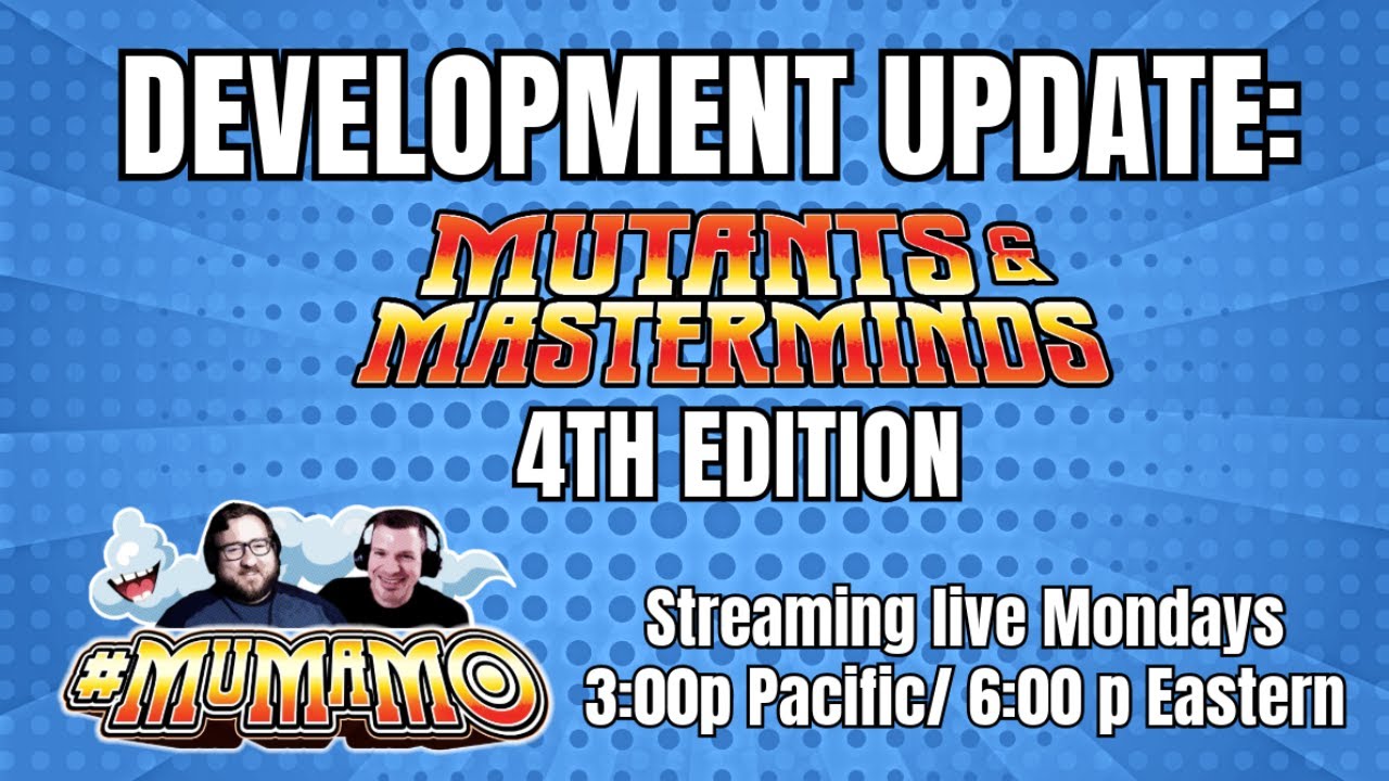 Mutants & Masterminds Fourth Edition Feature Review!