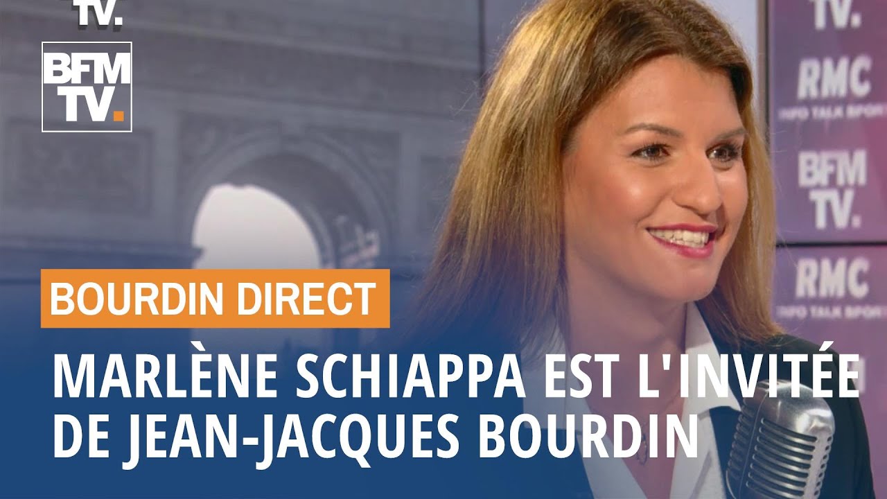 Marl&egrave;ne Schiappa face &agrave; Jean-Jacques Bourdin en direct