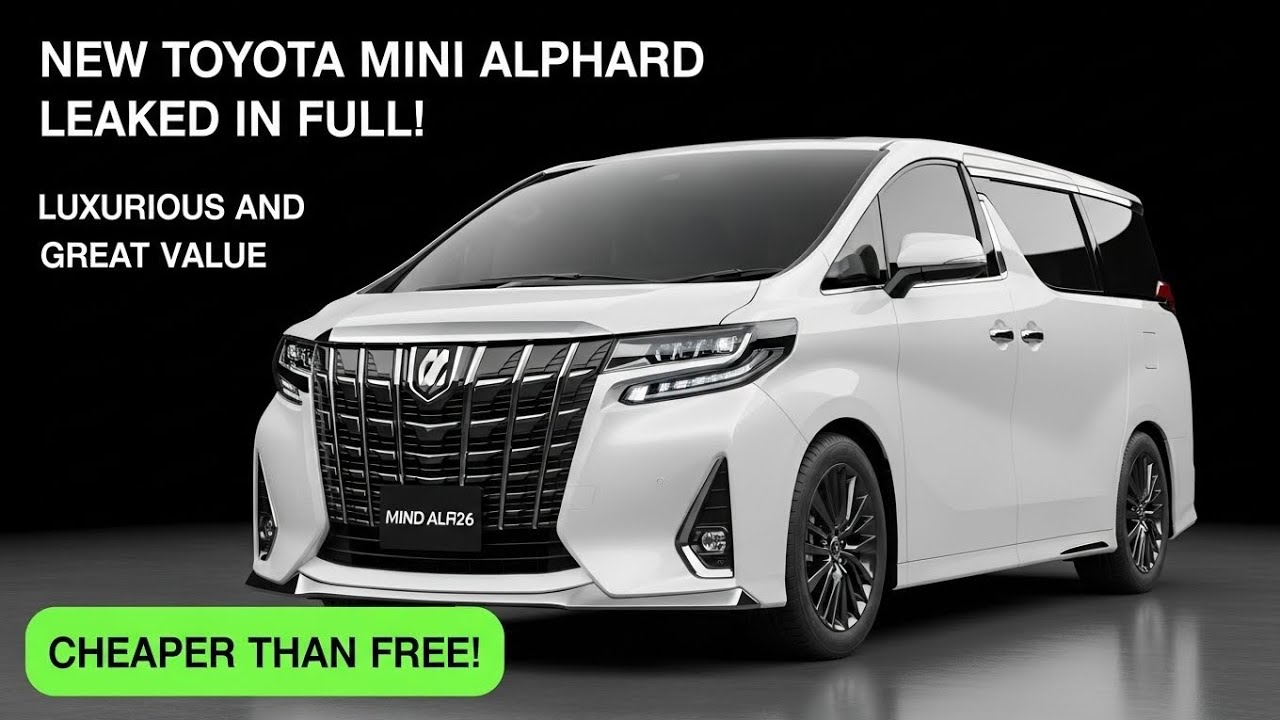 Toyota Mini Alphard 2026 มาแล้ว หรูเกินตัว ราคาน่าตกใจ