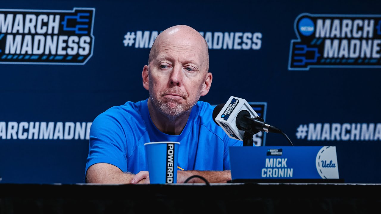 UCLA M. Basketball Postgame - vs. Tennessee (March 22, 2025)