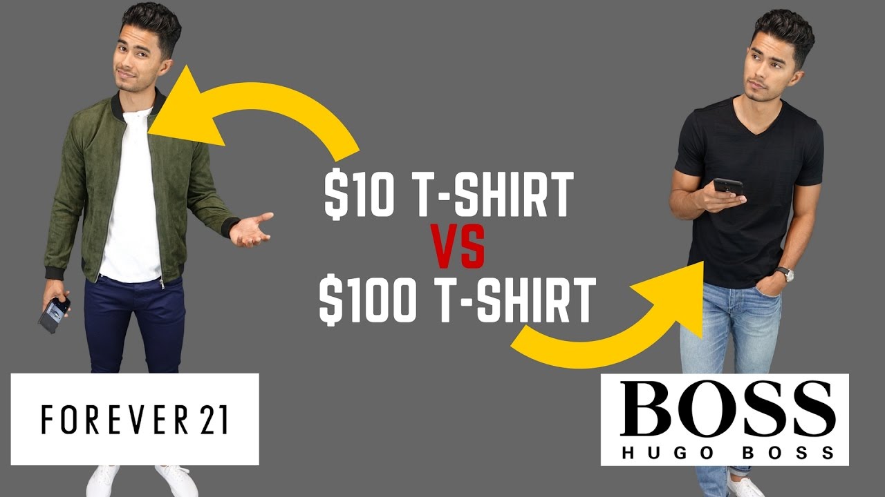 Cheap Clothing vs Expensive Clothing
