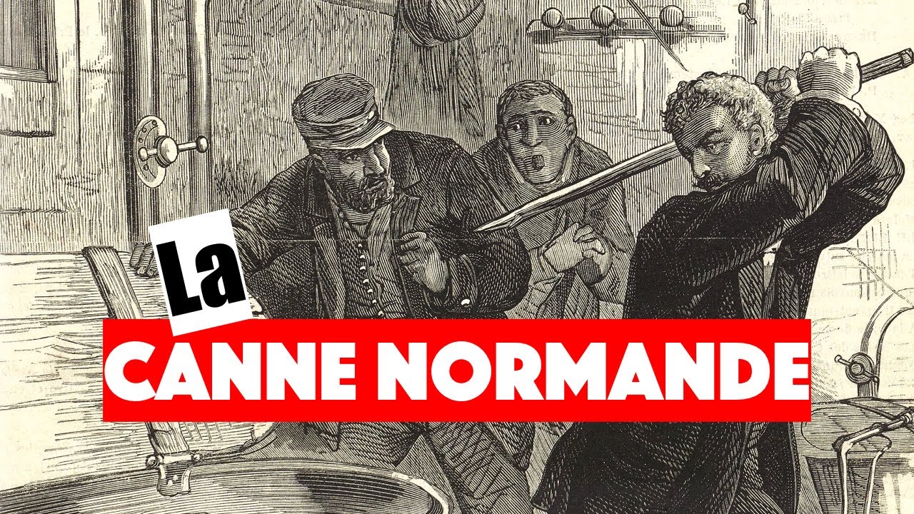 Une canne normande (de défense). La réclame martiale de SuperFab !