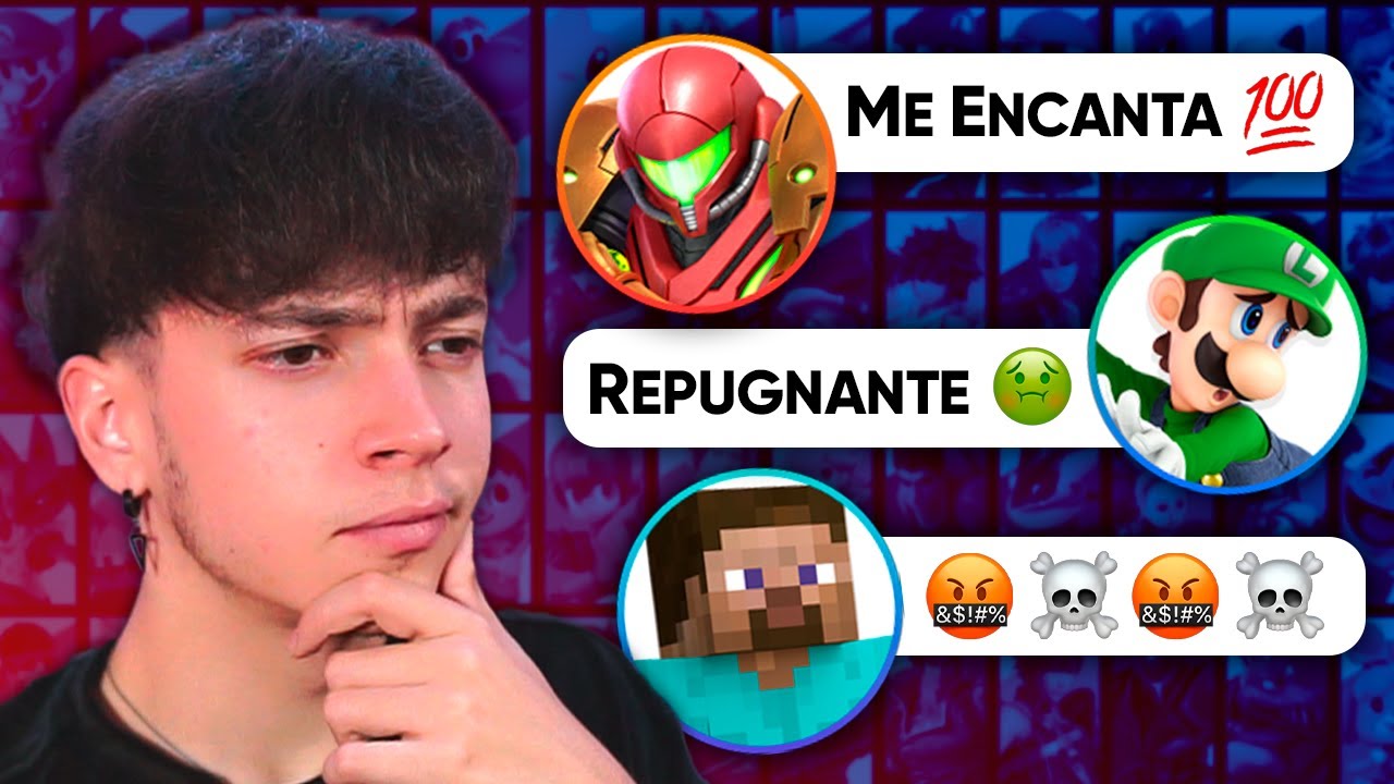 MI OPINIÓN HONESTA sobre TODOS los PERSONAJES de SMASH 🤔