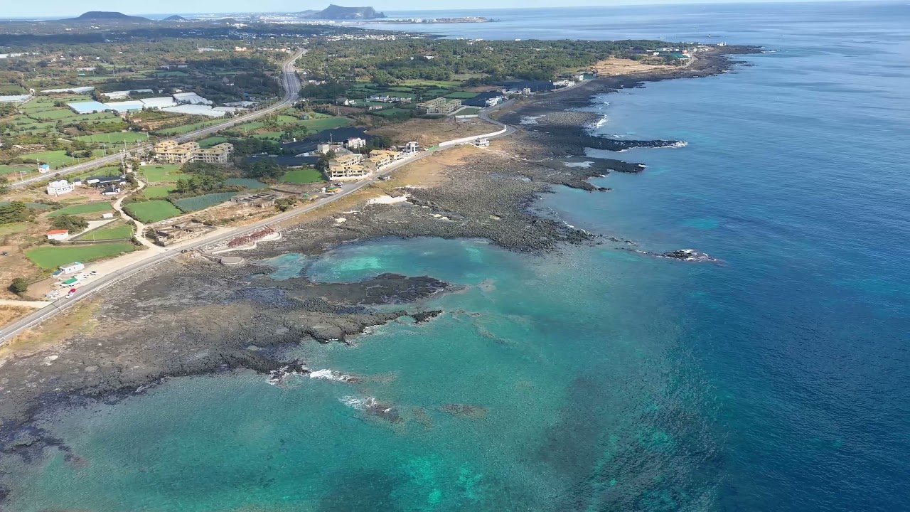 제주도 신산리 선착장 Sinsan-ri Dockyard in Jeju Island