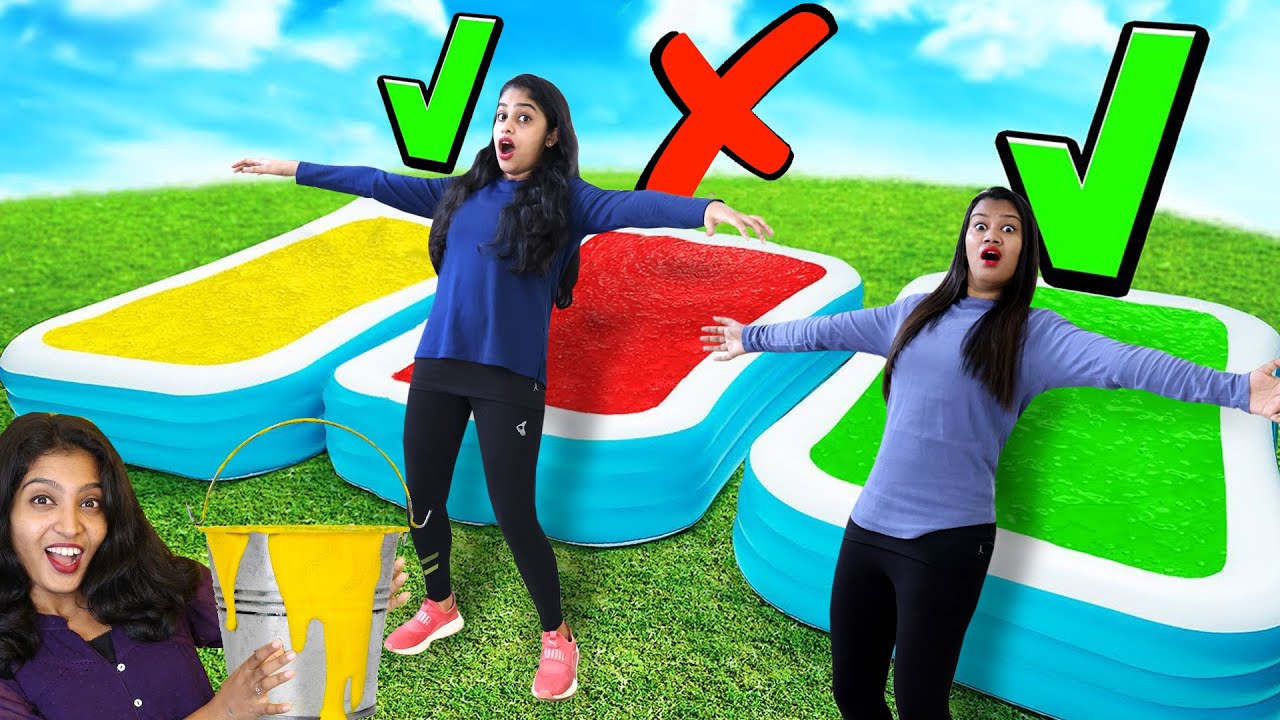 Don’t Fall into the Wrong POOL Challenge | POOL മാറിപ്പോയാൽ എട്ടിന്റെ പണി | Pullothi