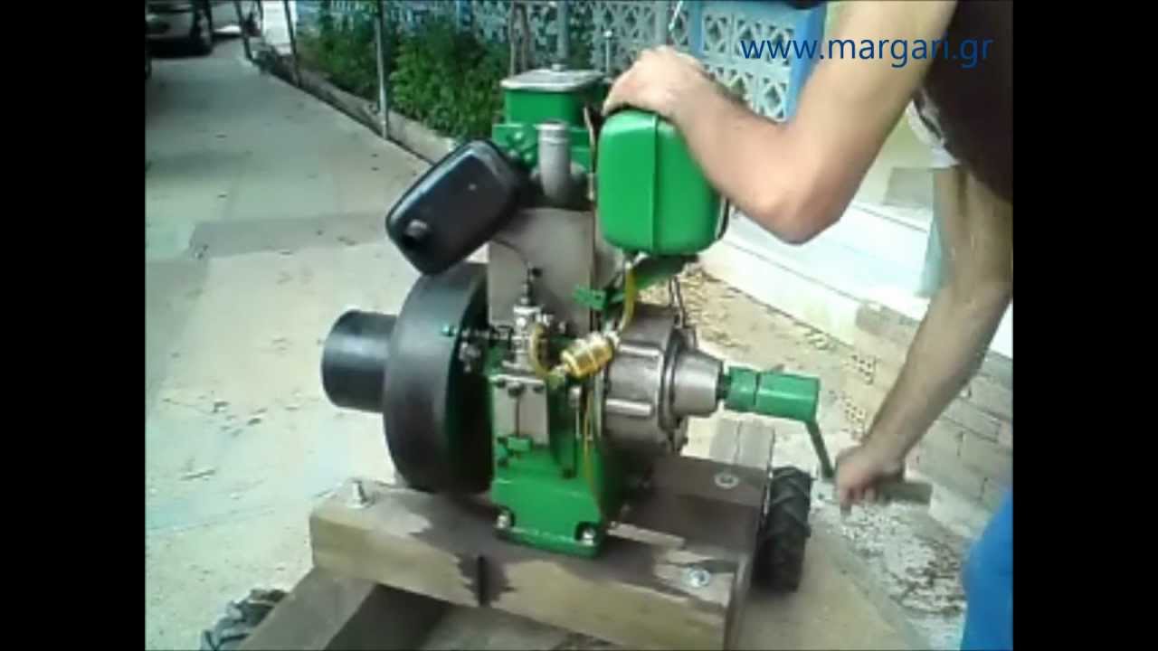 Petter AV1 Diesel Rebuilding and start up