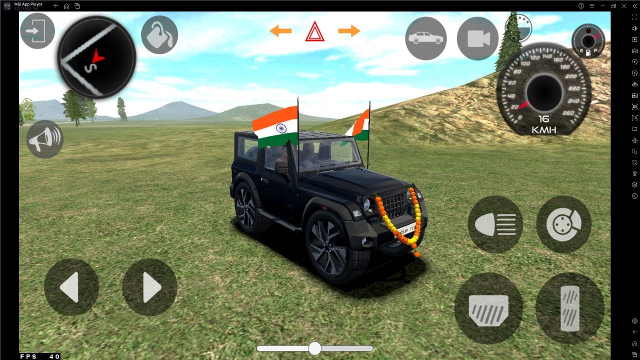 Indian Modified THAR Game Live | Off-Road King Ya Accident Machine?2026 #shortsfeed #children #feed