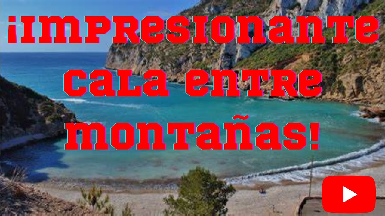 Impresionante cala Granadella en autocaravana, furgo camper