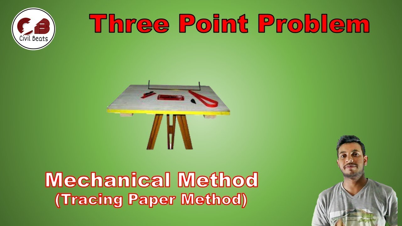 Three Point Ploblem |Mechanical Method (Tracing Paper Method) | Devesh Saini