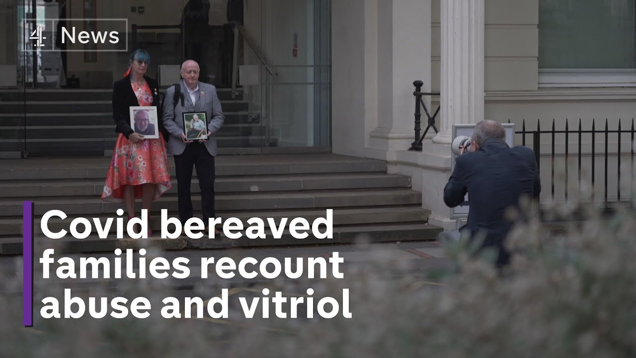 Bereaved families give heart-breaking evidence in Covid inquiry