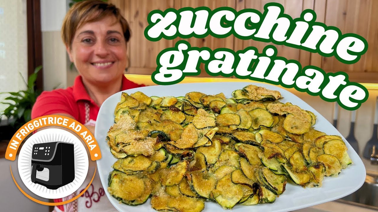 ЗАПЕЧЕННЫЕ ЦУККИНИ В АЭРОФРИТЮРНИЦЕ 
