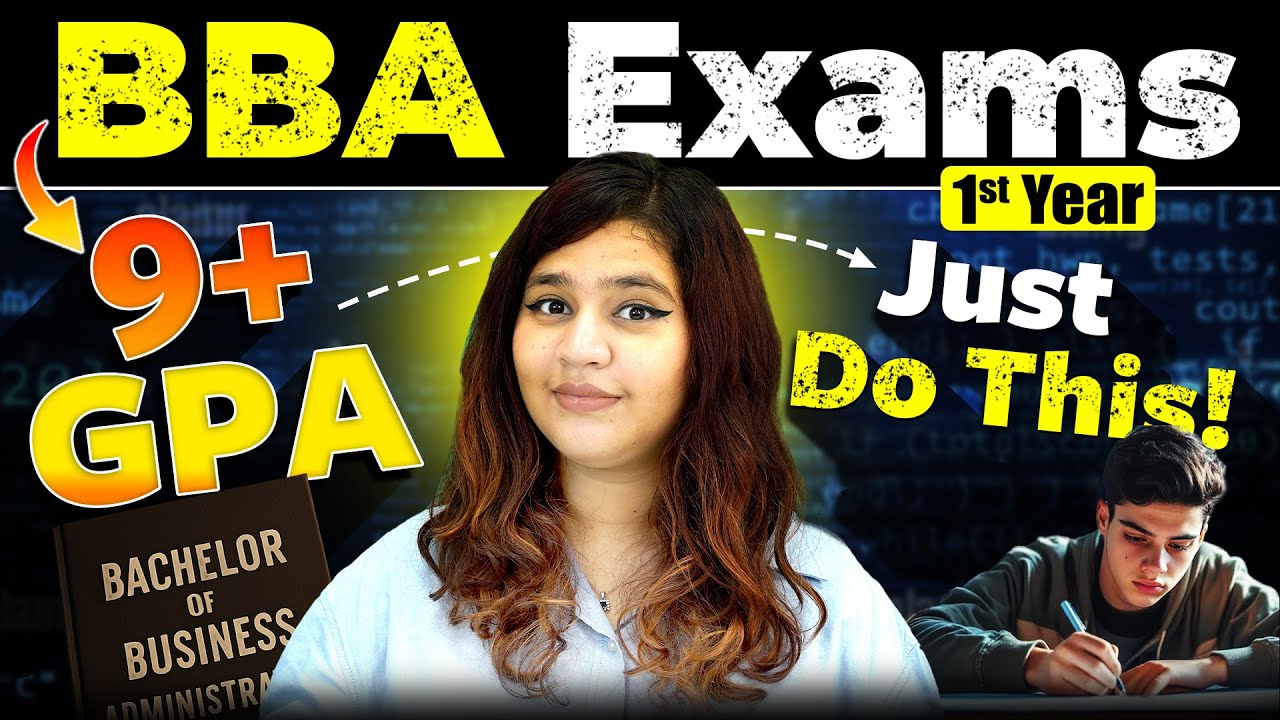 🤯How to Score 9+ CGPA in BBA College🔥Best Tips for BBA Students! #BBA #BBAJobs #BBACourse