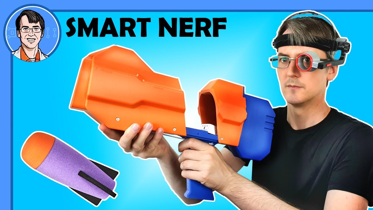 #AD Разработано на Fiverr: Умный бластер NERF