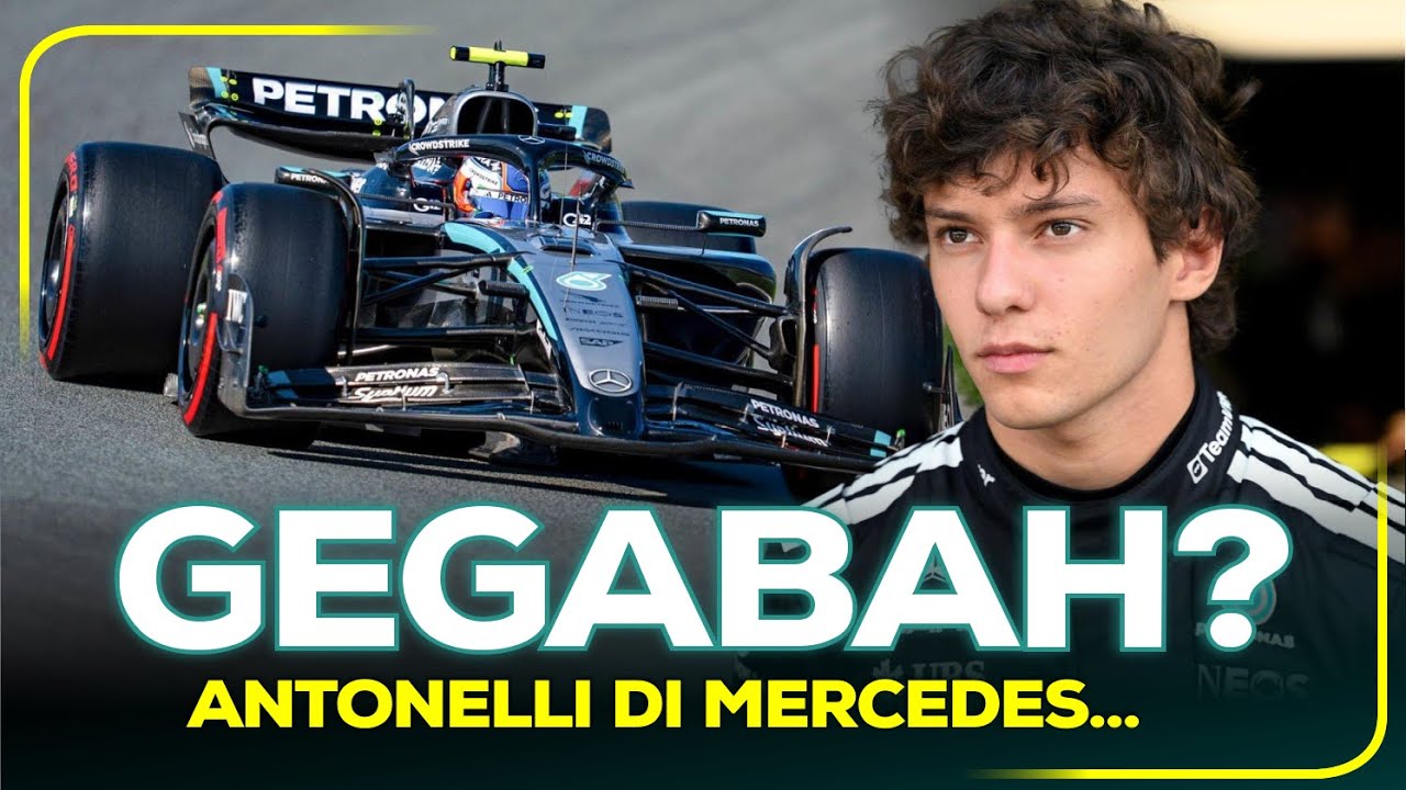 Beratnya Pundak Antonelli & Kejamnya Toto Wolff - TERLALU CEPAT Debut di Mercedes?