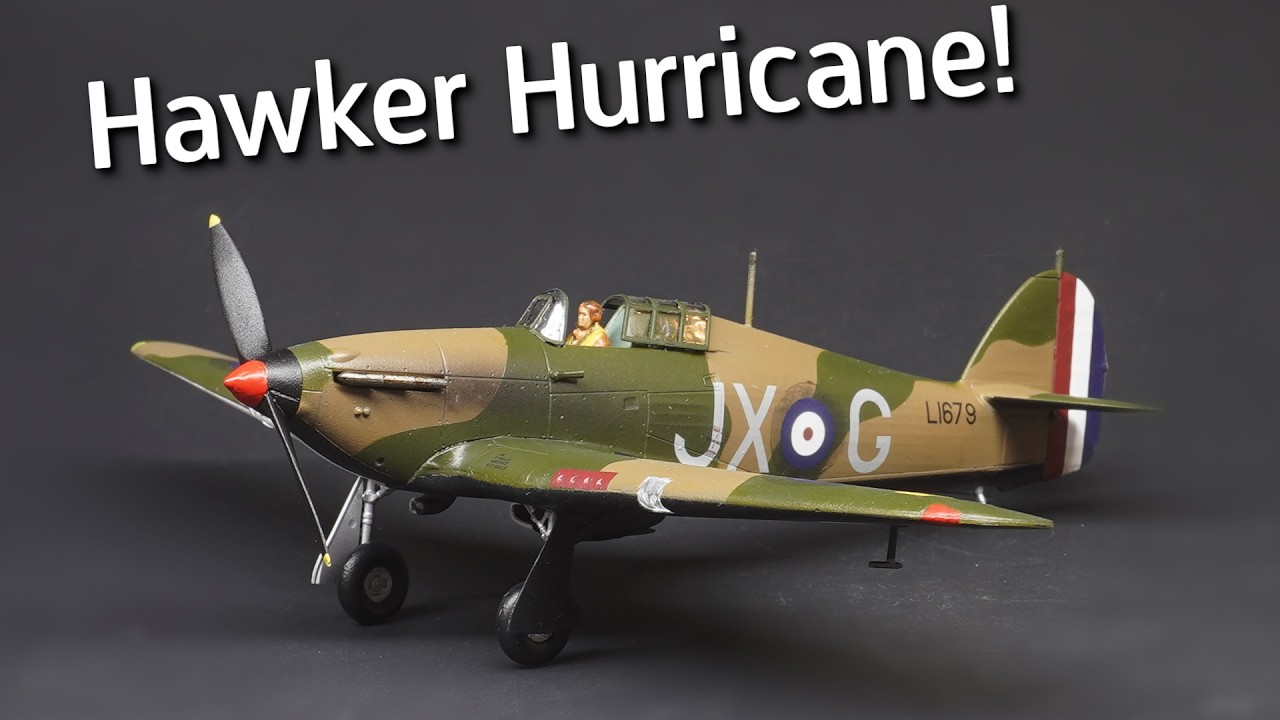A Cheap & Simple Kit?! Building the Airfix Hawker Hurricane Mk.1 in 1/72 scale - Build & Review