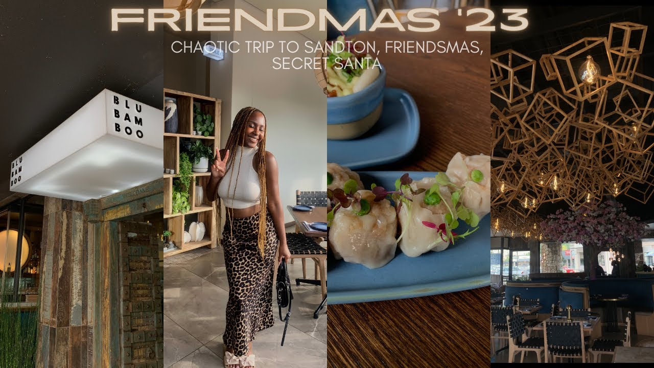 #vlogmas4 : Last video of the year, Friendsmas 2023, Chaos and more || South African Youtuber