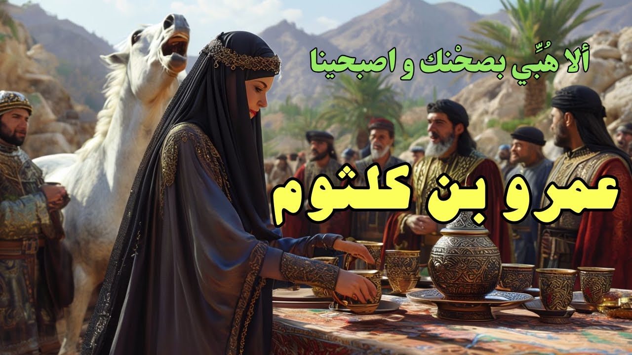 معلقة عمرو ابن كلثوم . ألا هبي بصحنك و اصبحينا https://youtu.be/_EZp5drlfoI #عمر_ابن_كلتوم
