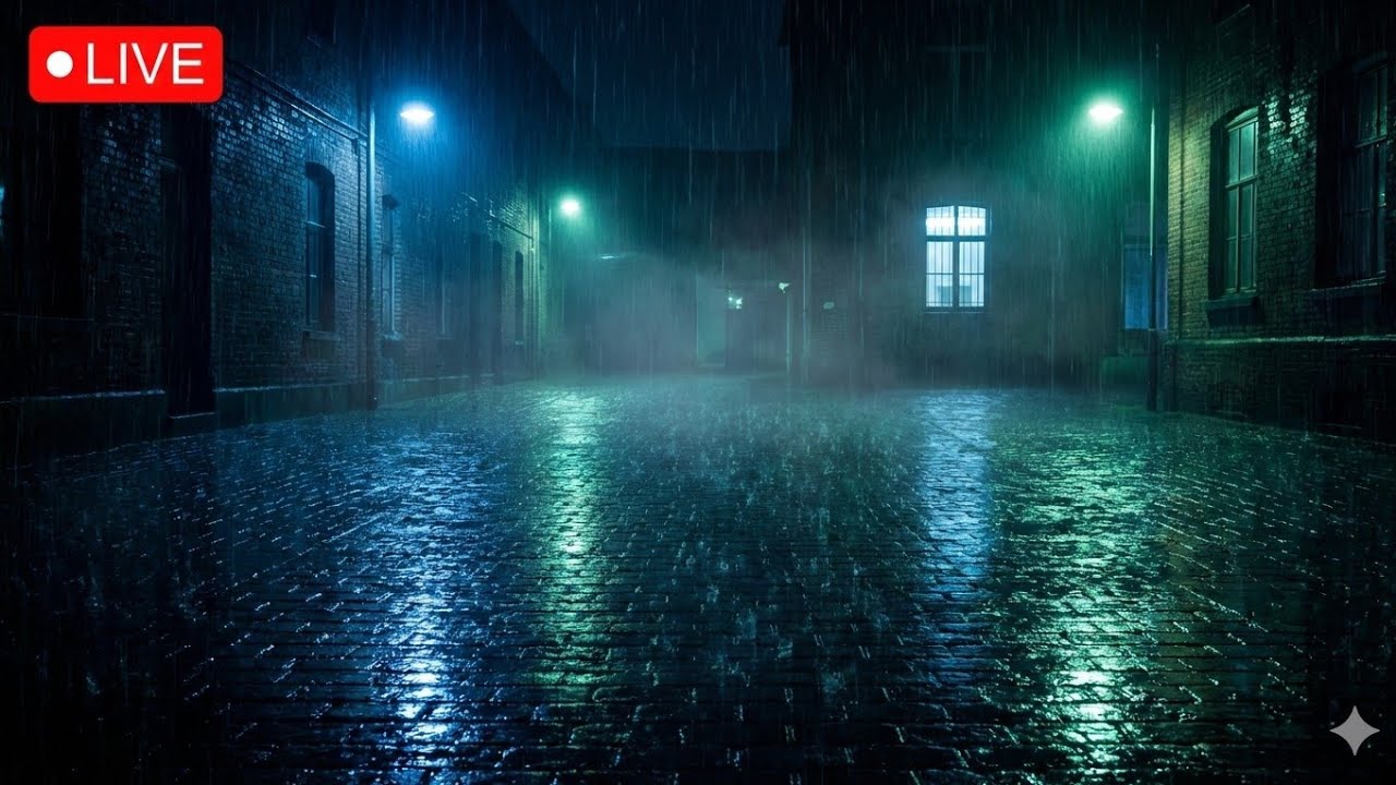 Turn Off the Lights. Let the Rain Take Over 🌧️ (Live)