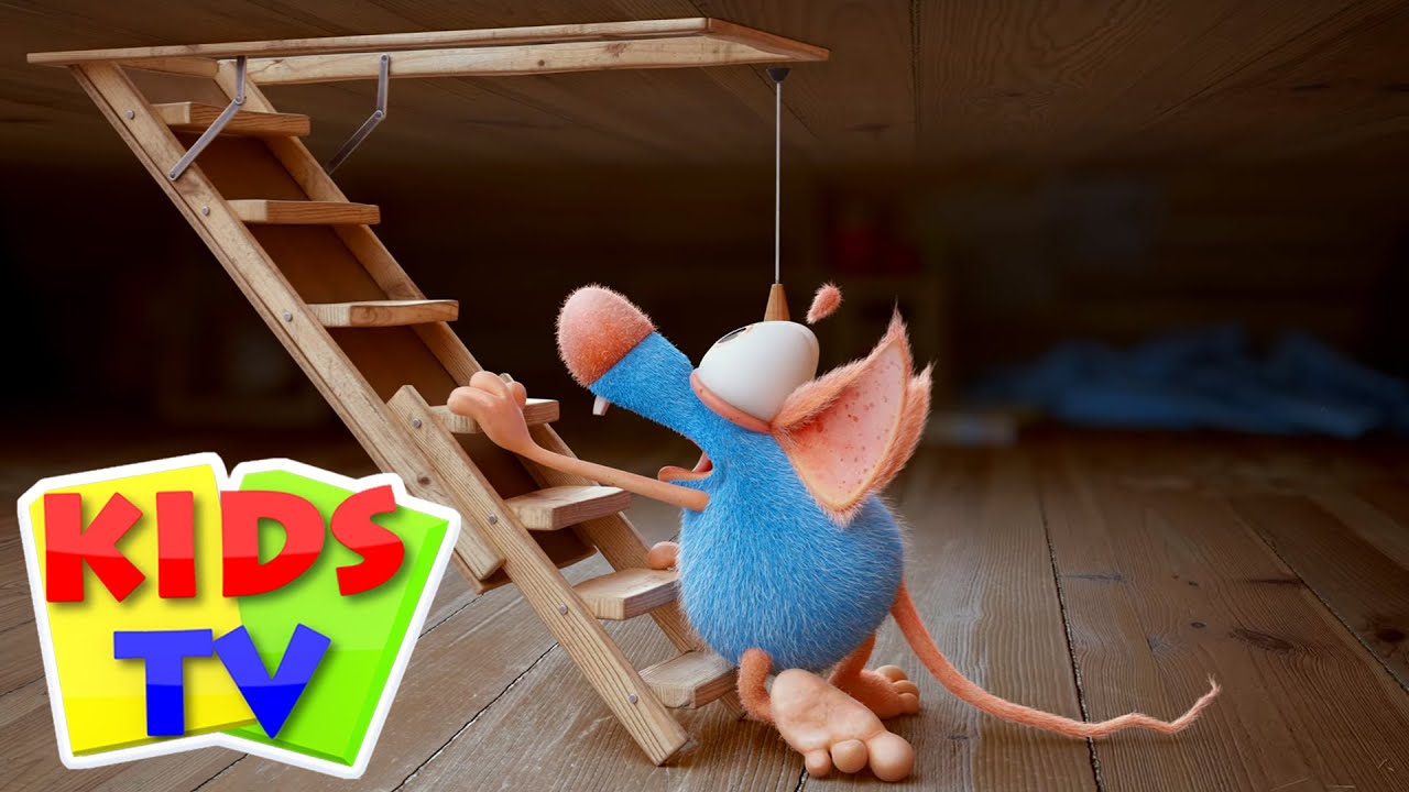 The Attic Stairs -  Fun Adventure of Rattic Mini & More Comedy Cartoon Shows