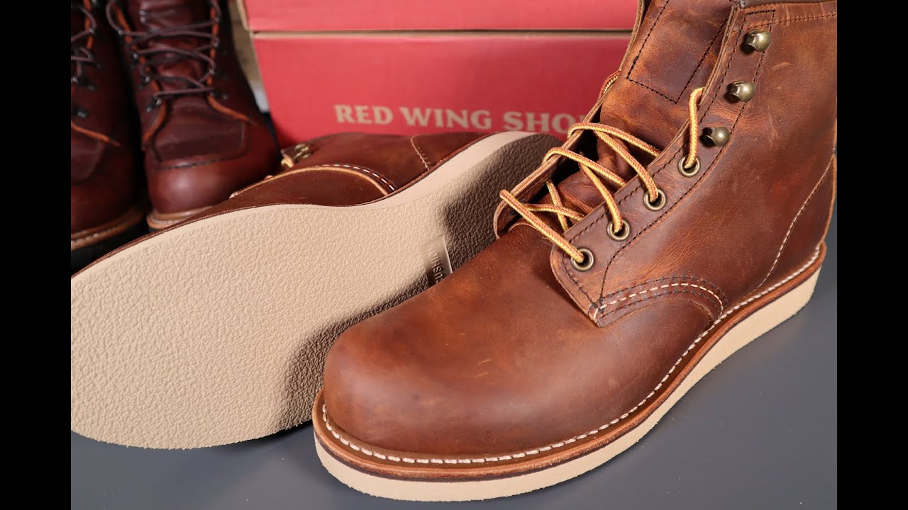 Классические 6-дюймовые кроссовки с круглым носком: Red Wing 