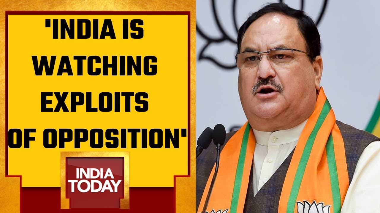 BJP Party President JP Nadda Slams Opposition For 'Misuse Agencies' Charge
