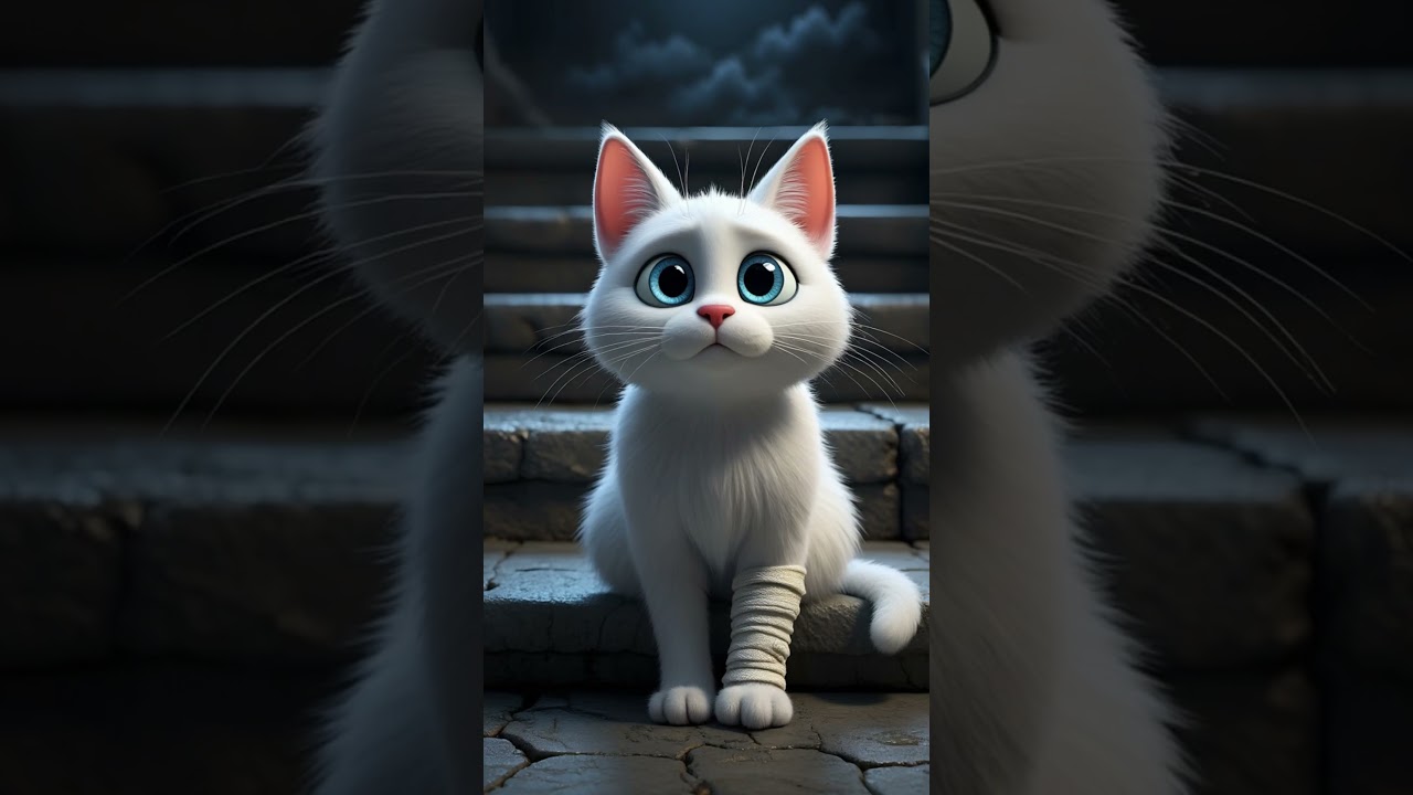 From SAD CAT STORY to HAPPY Ending 🥺❤️