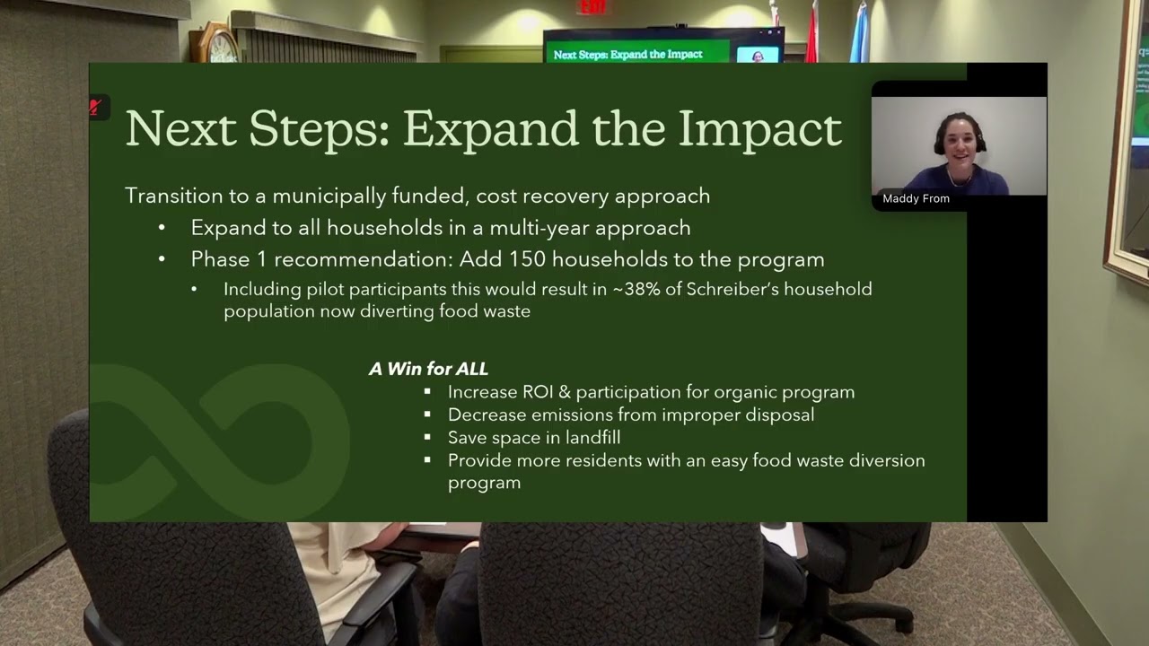 Schreiber Council Eyes Expansion of Green Initiatives and Website Overhaul
