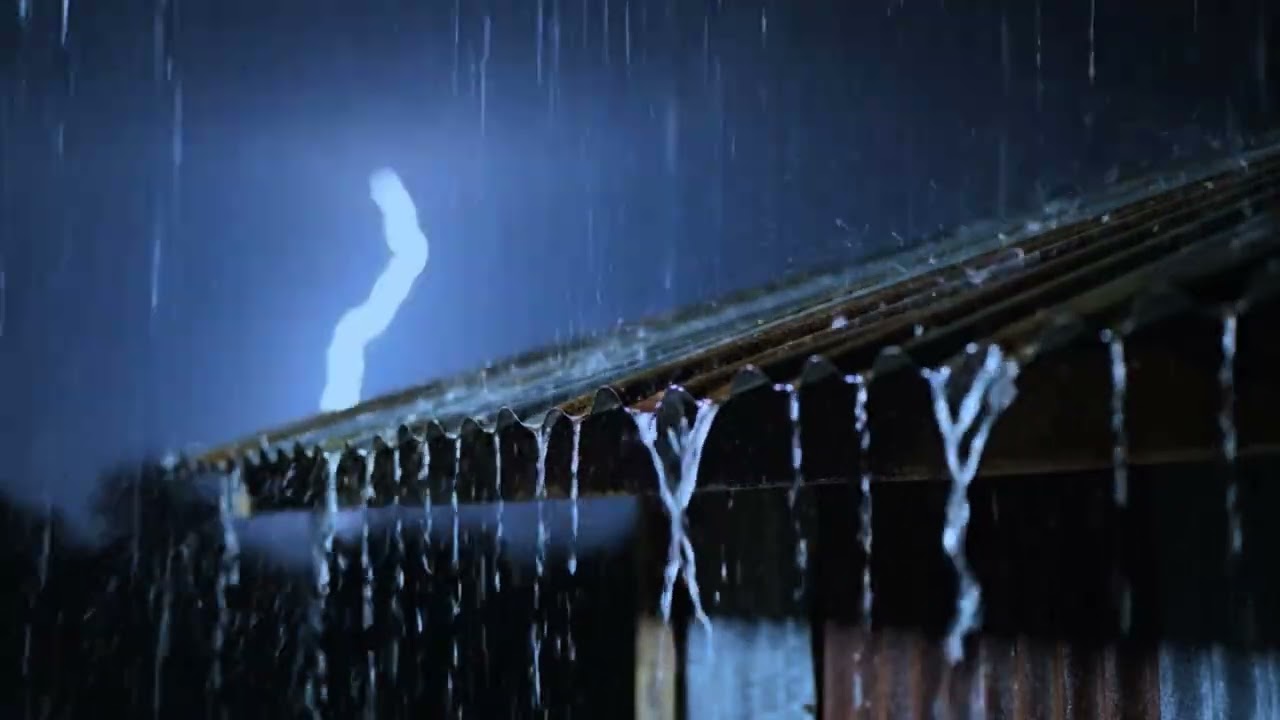 Heavy Rain ASMR | Perfect for Studying & Succes
