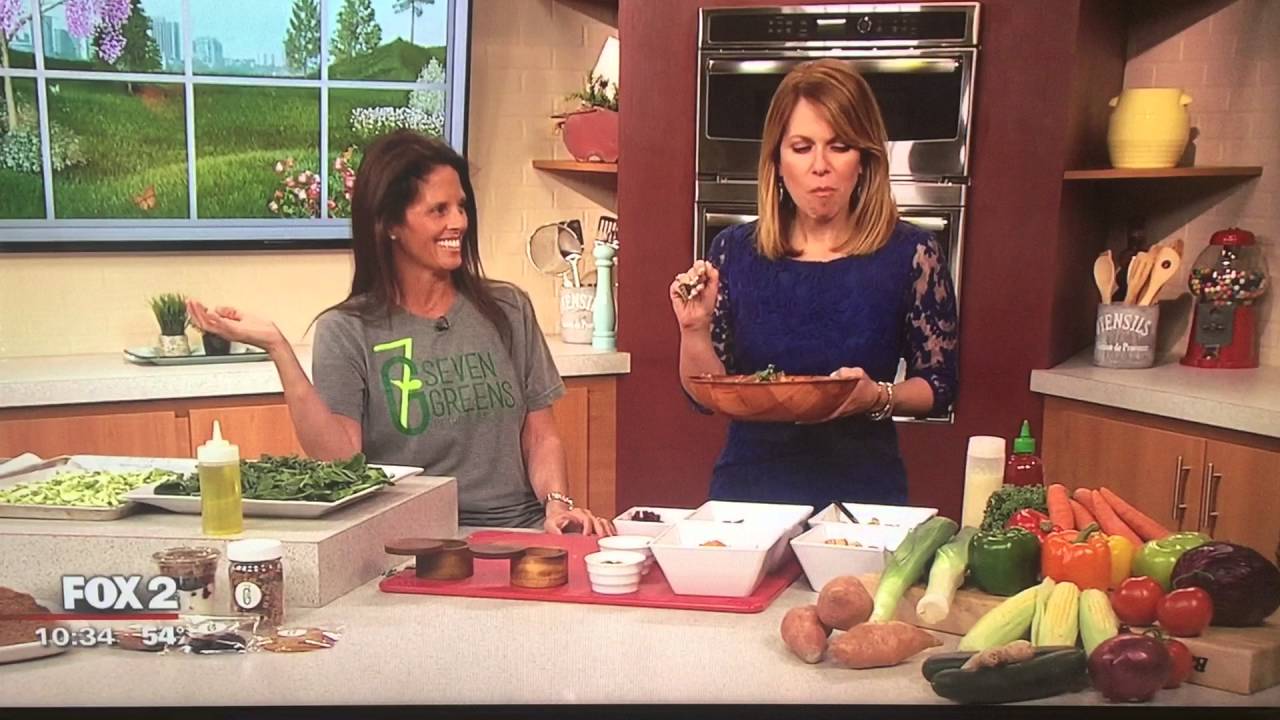 Toss my salad on live TV