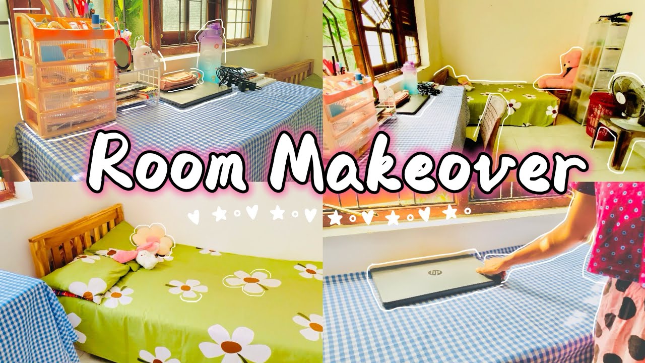 මගේ room එක හදාගත්තු විදිය😍🌸🏠| ආසම විදියට හදාගත්තා| ready for 2025🌈 #roommakeover #sinhalavlog #vlog