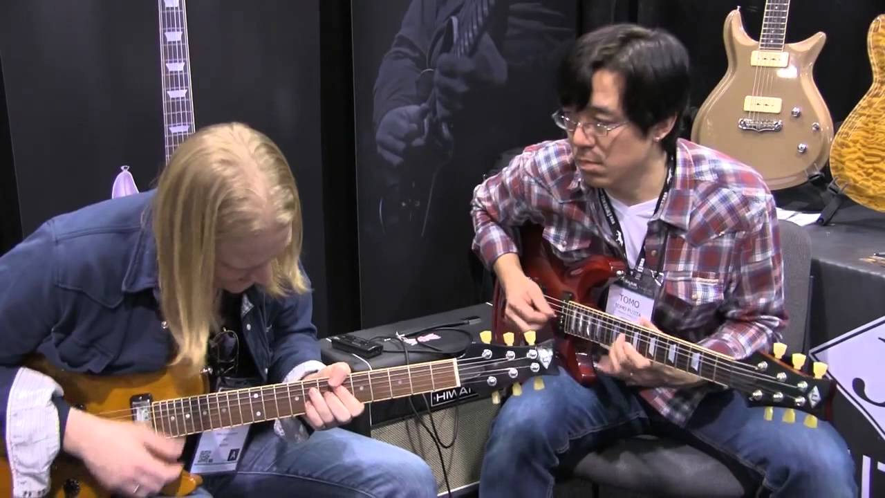 Conversation in Blues with Matt Schofield at JJ Guitars NAMM 2014