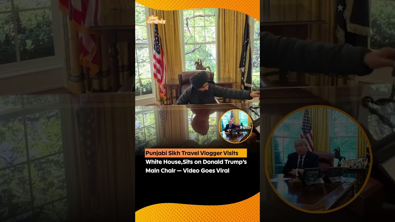 Punjabi Sikh Influencer&rsquo;s Trump Office Video Takes Social Media by Storm