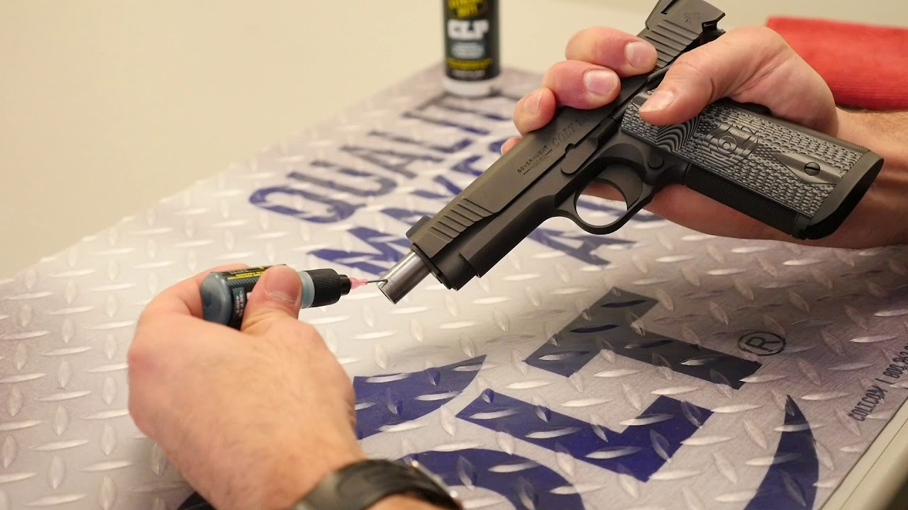 Как смазать ваш 1911