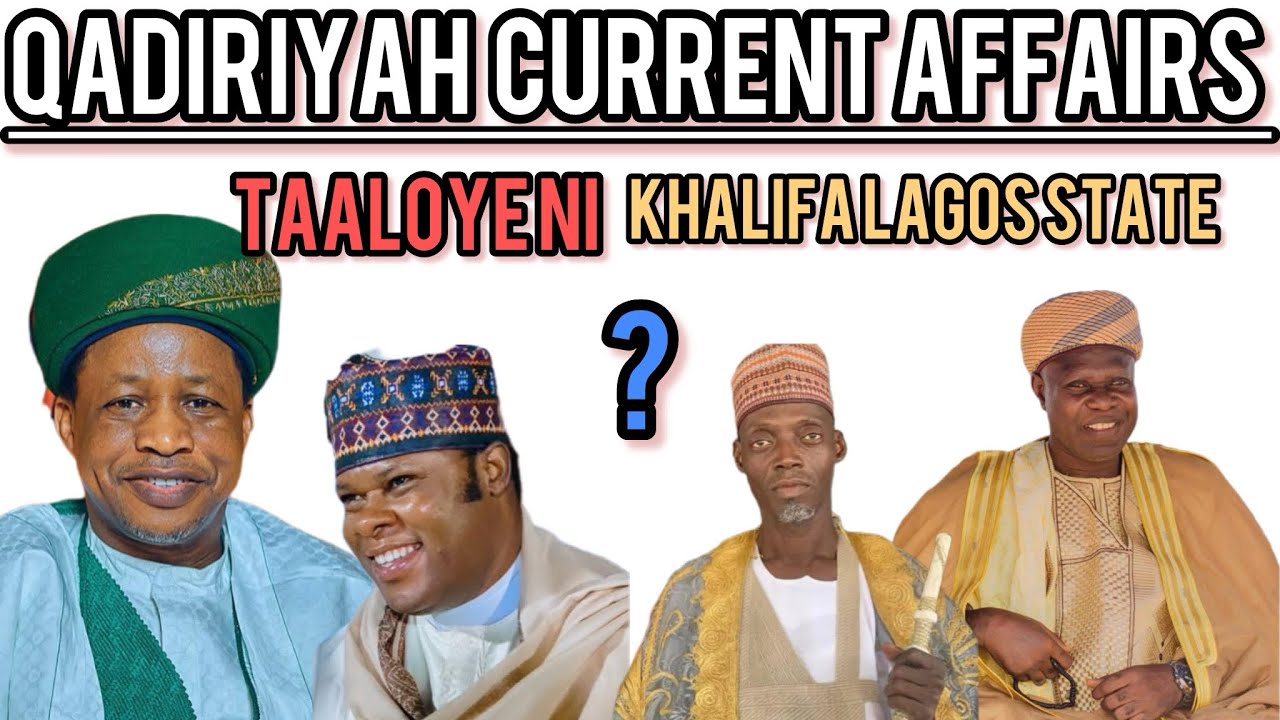 TAALOYE NI KHALIFA LAGOS STATE ?