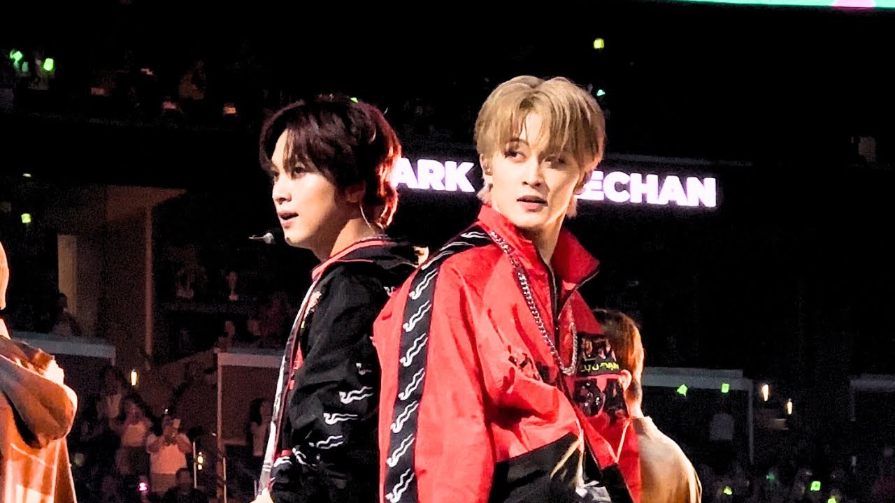[4K] NCT Mark & Haechan '+82 Pressin' Fancam 엔시티 마크 해찬 직캠 | Barricade @ KCON LA 2025
