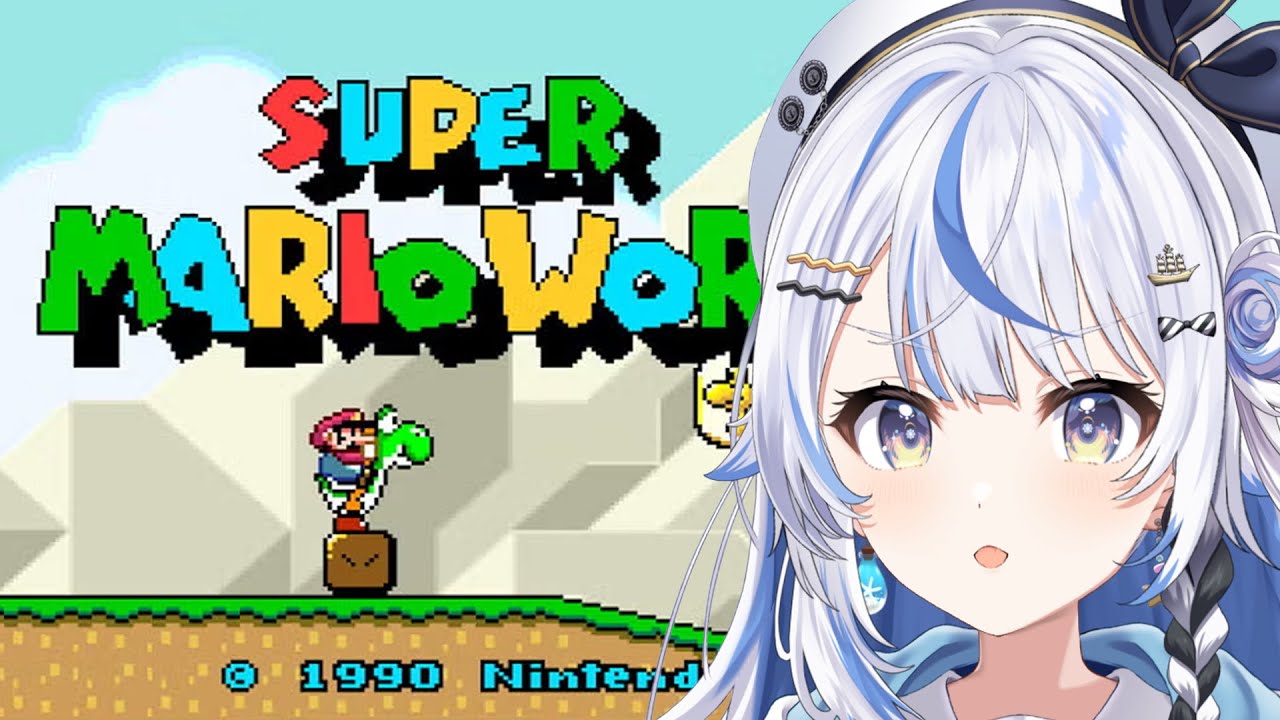 #2【 スーパーマリオワールド 】完全初見！スーパーマリオワールドに挑戦！【 汐空なみり 】