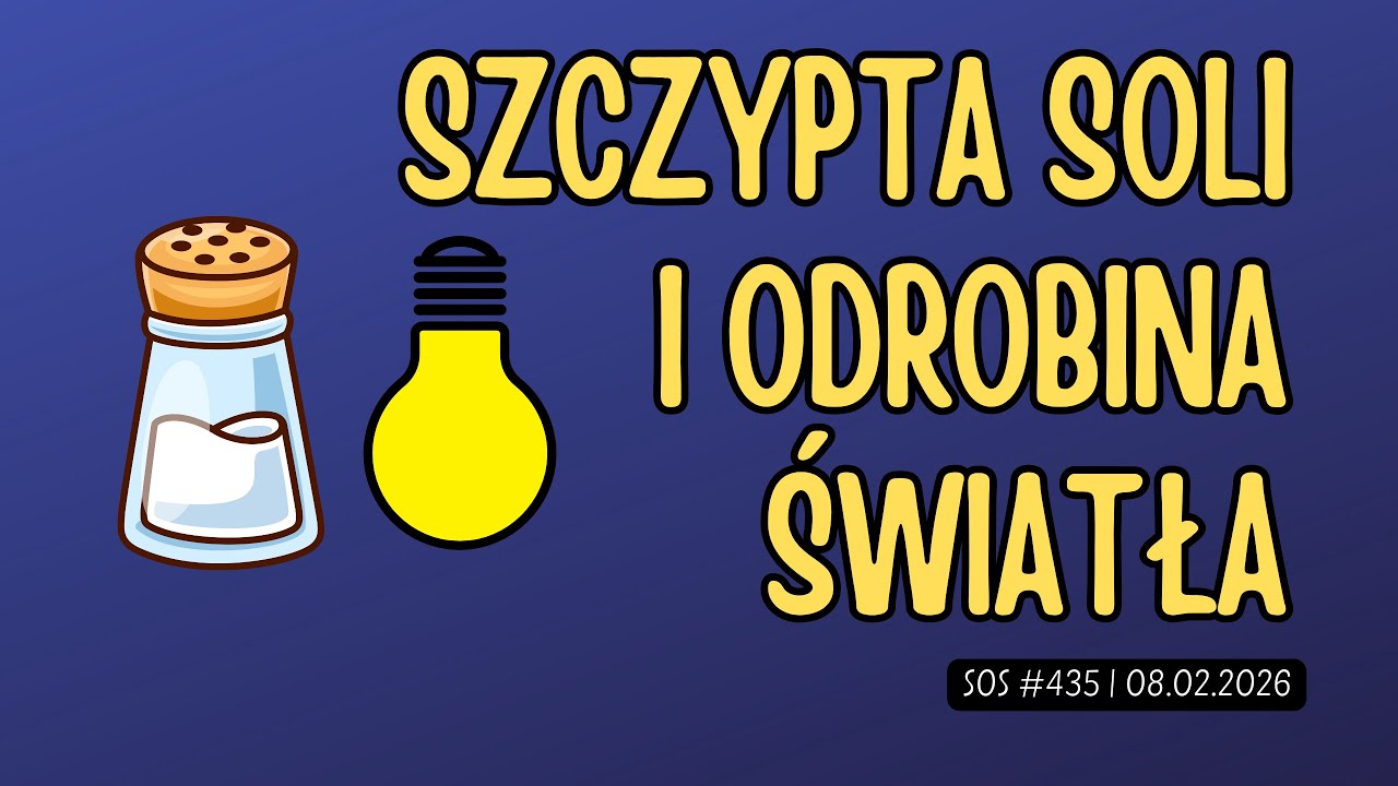 SOS |435| Odrobina soli 🧂 i mrugające światło 💡 