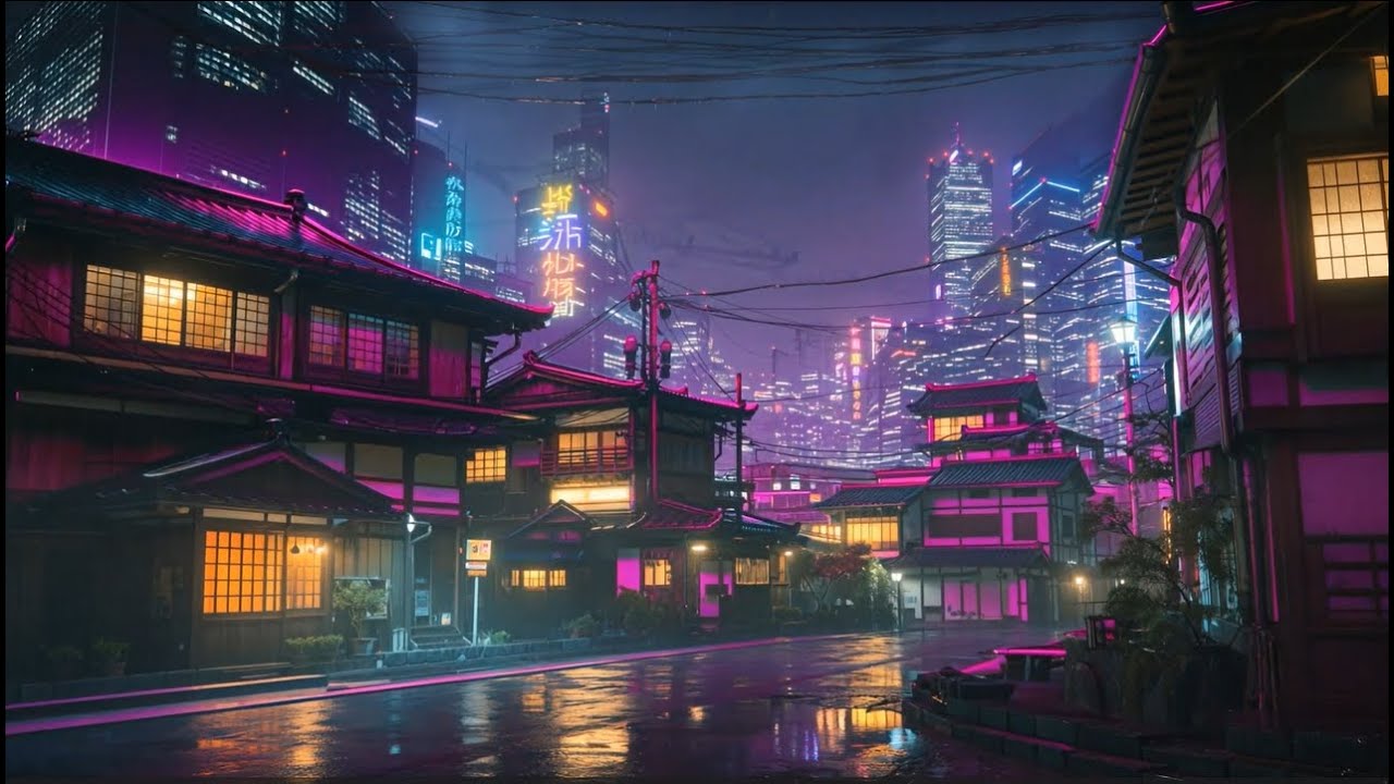 lofi Night City Vibes 🌌 Neon Chillhop Beats for Studying & Relaxing (LIVE)