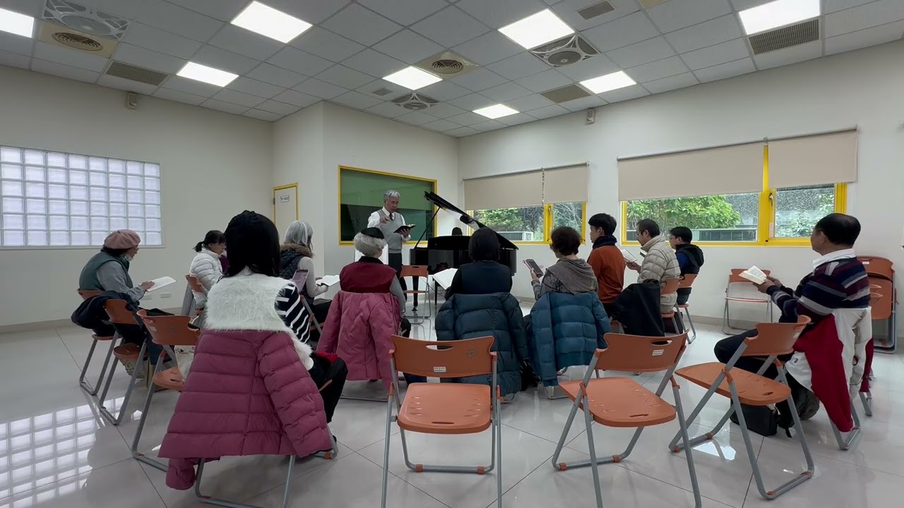 明湖會所 詩歌練唱 詩歌686 福音—賓血