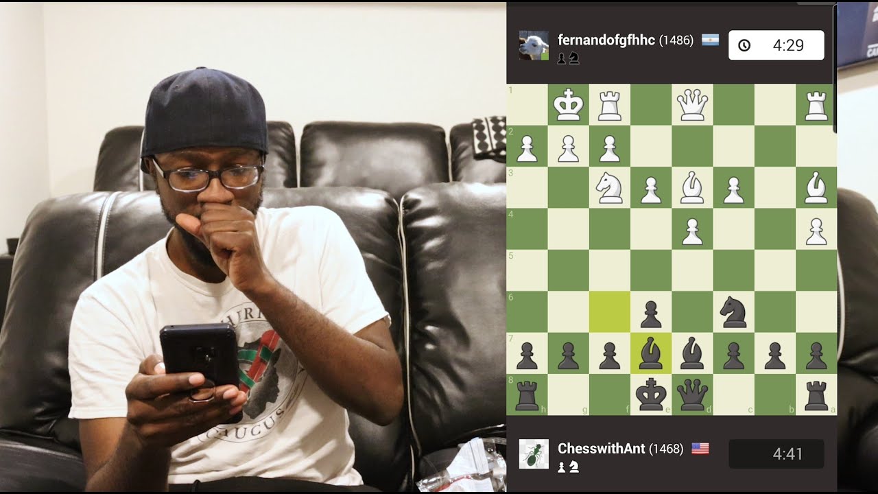 One win and One loss, but should of won BOTH - 3 min chess games