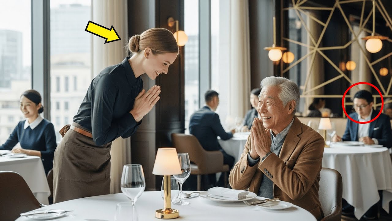 Ingen hjälpte den japanske miljardären – tills servitrisen hälsade på japanska