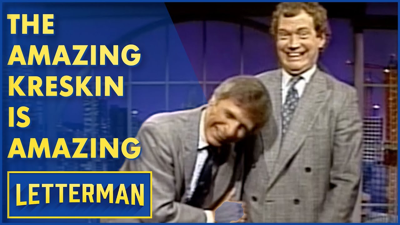 The Amazing Kreskin Will Blow Your Mind | David Letterman