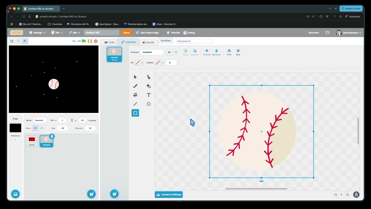 How to make a brick breaker game in scratch 3