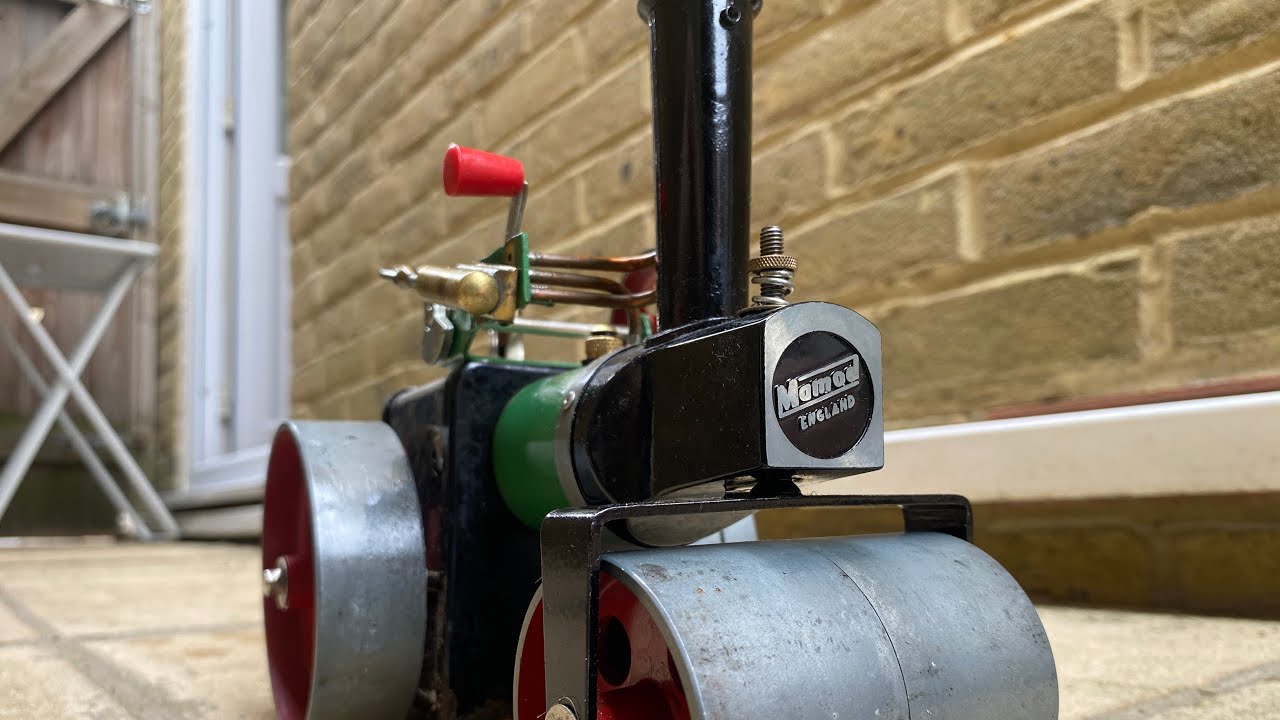 Steam Testing a Mamod Steam Roller