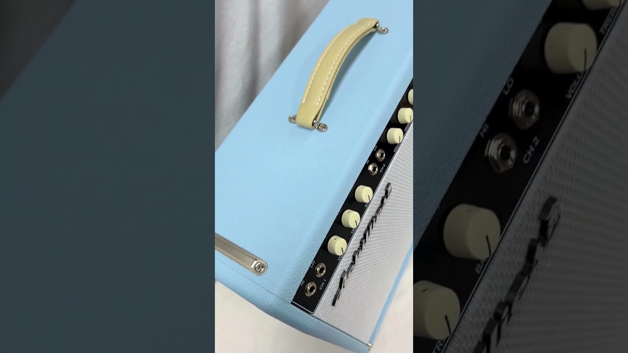 Zephyr 22 Baby Blue - Classic Blackface  Deluxe circuit layout #boutiqueamp #guitar #guitargear